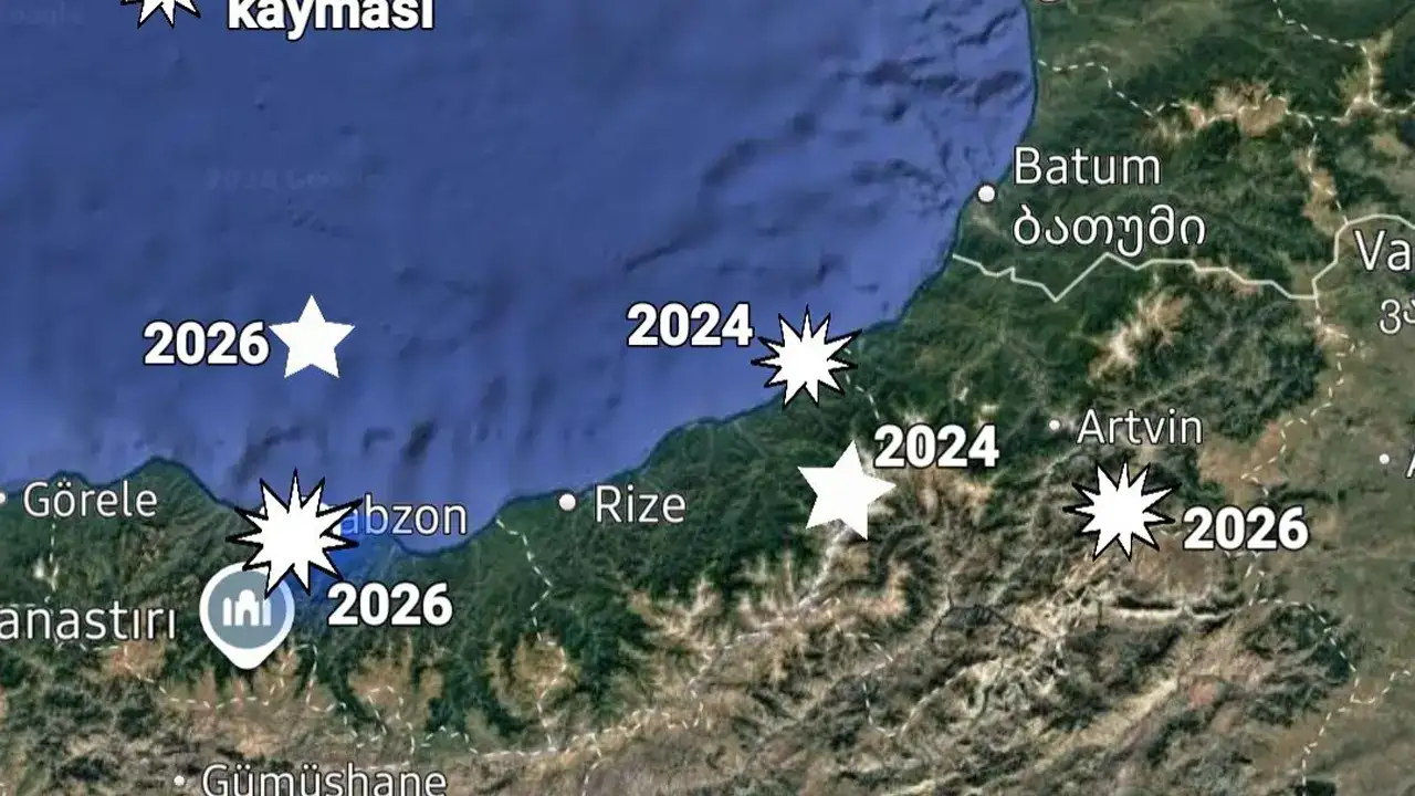 Doğu Karadeniz’de deprem uyarısı: “Heyelan ve fayları tetikliyor”