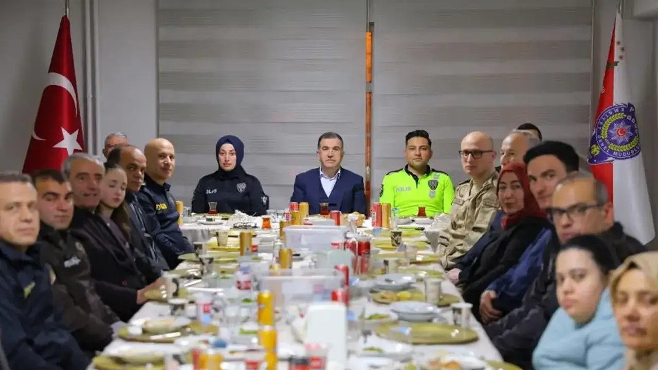 Bayburt’ta Emniyet Teşkilatı iftar sofrasında buluştu