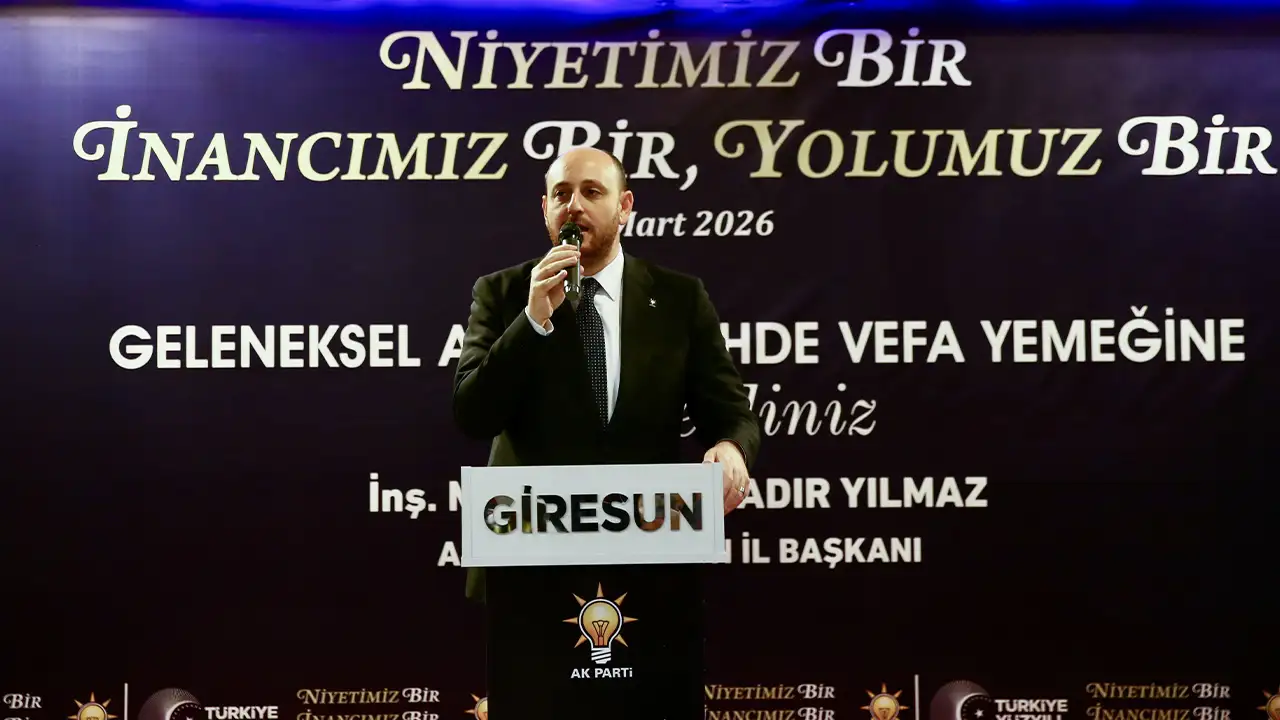 AK Parti’li Büyükgümüş Giresun’da teşkilat mensuplarıyla buluştu