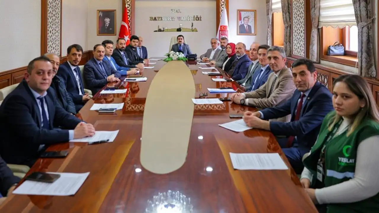 Bayburt’ta Bağımlılıkla Mücadele İl Koordinasyon Kurulu toplandı
