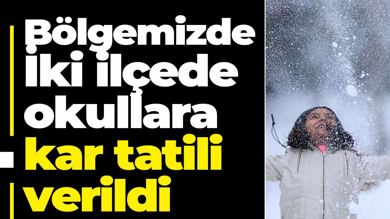 Ordu’da kar esareti: İki ilçede okullara kar tatili verildi