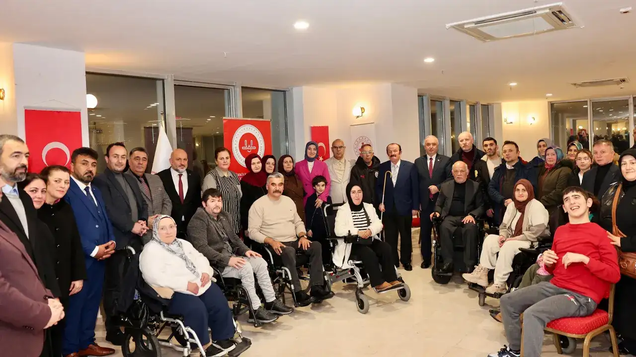 Giresun’da engelli vatandaşlar iftar sofrasında buluştu