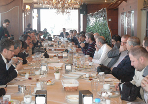 Sanayici ve Gazeteciler birarada