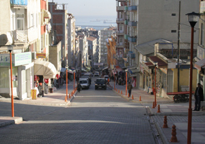 Caddenin çehresi değiştirildi