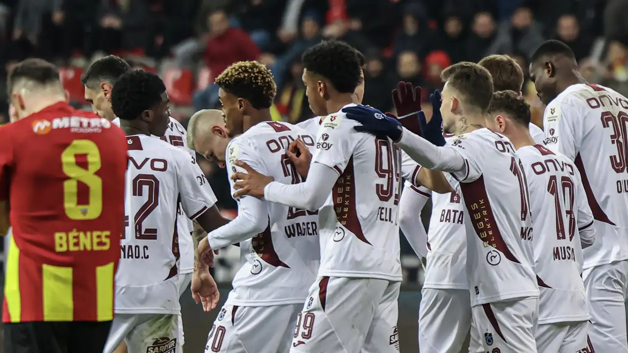 Trabzonspor dış sahada şampiyonluk sezonunu hatırlattı