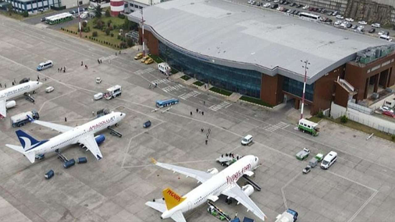 Trabzon Havalimanı uçuş verileri açıklandı: İki ayda yarım milyona dayandı