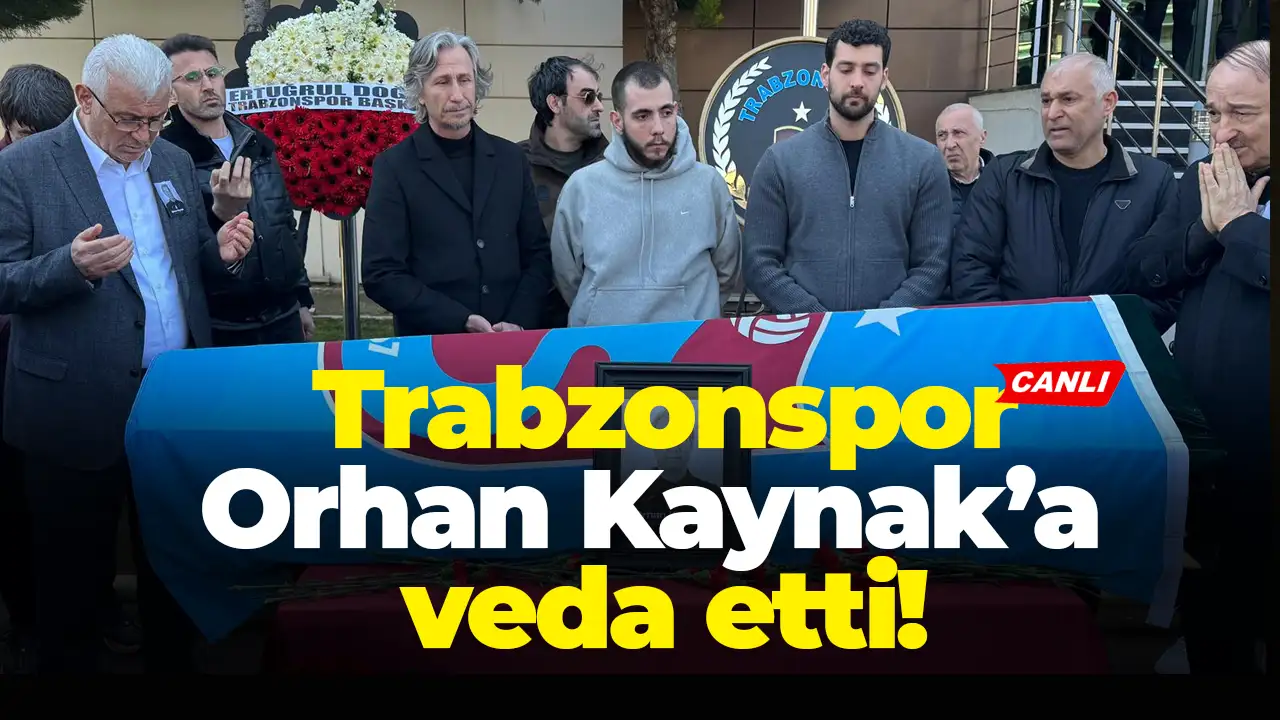 Trabzonspor efsanesi Orhan Kaynak için anma töreni düzenlendi