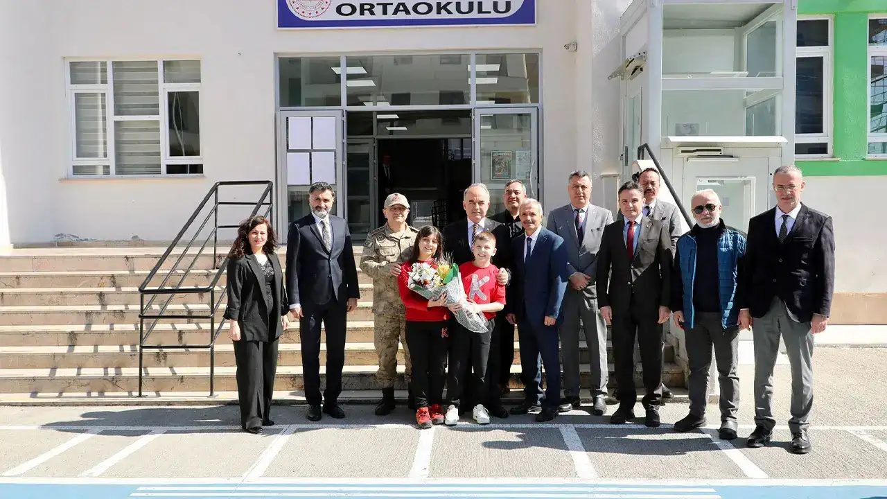 Şehit Bilgin Çelenk’in adı Ordu’da bir okula verildi