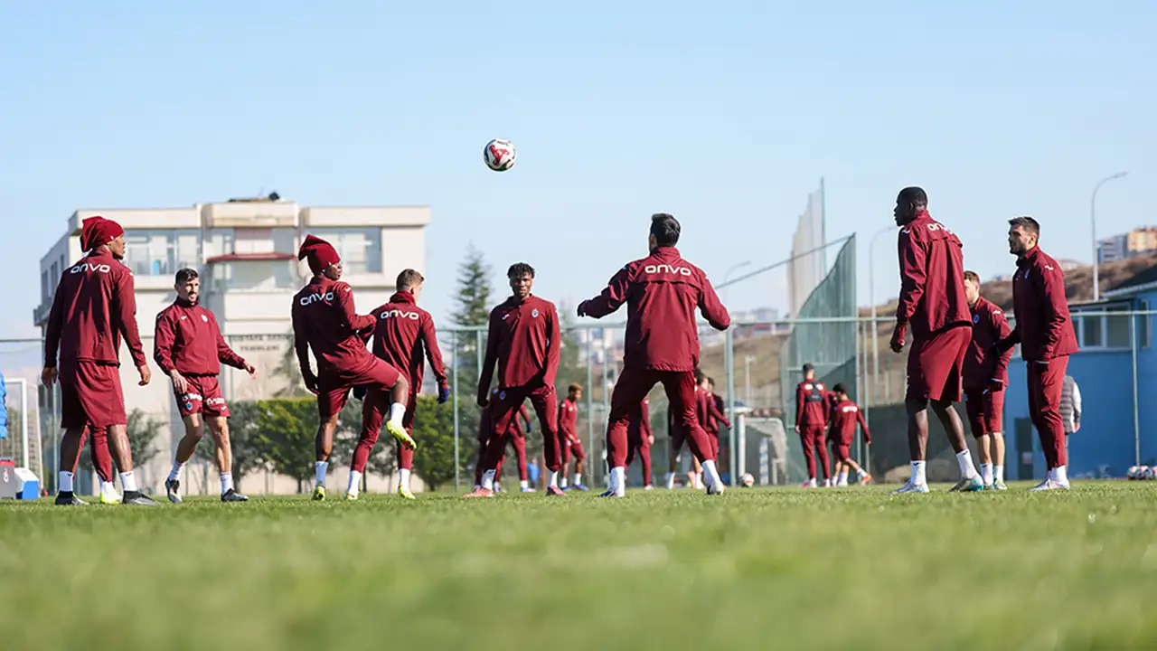 Trabzonspor, Rizespor maçı hazırlıklarını sürdürdü