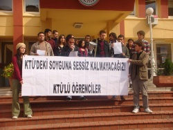 KTÜ'lü öğrencilerin suç duyurusu