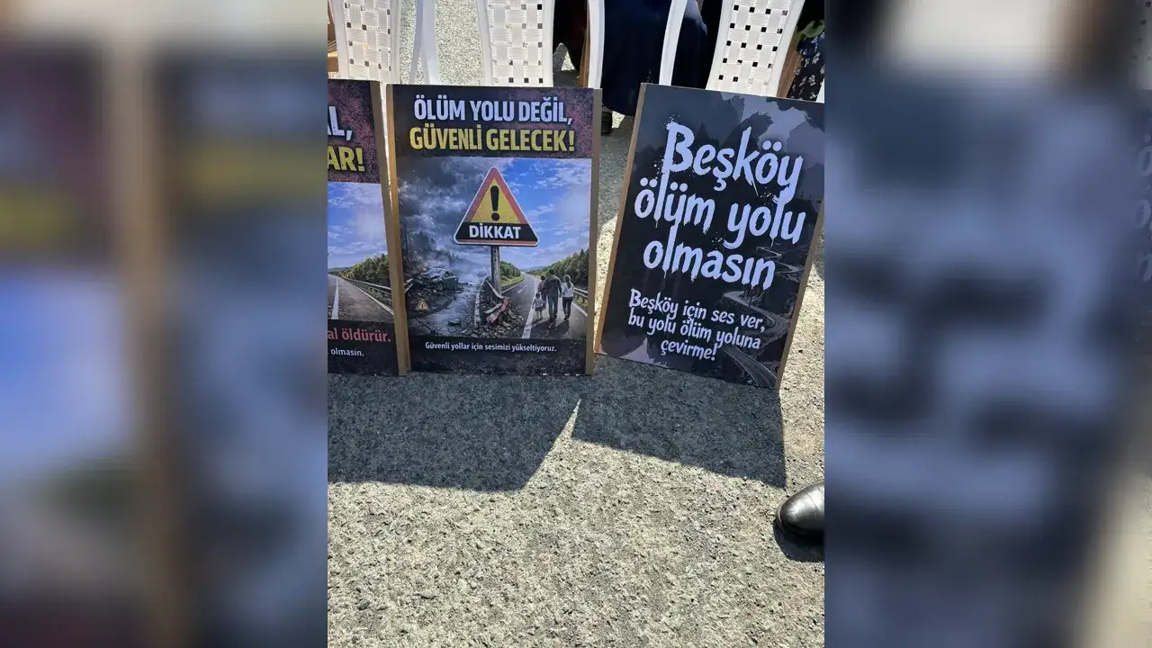 Köprübaşı’nda yol protestosu! Hayrettin Muş için eylem yapıldı