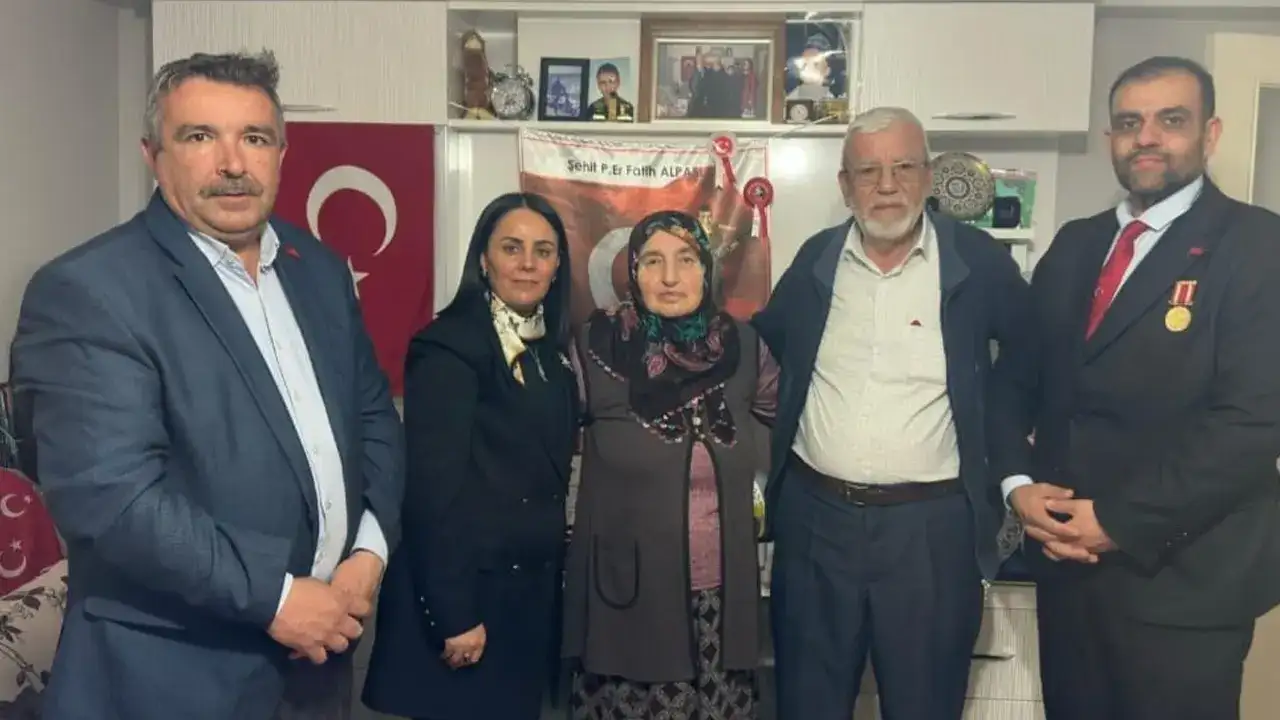 İçişleri Bakanlığı Müşaviri Hatice Atan’dan şehit ailelerine Ramazan ziyareti