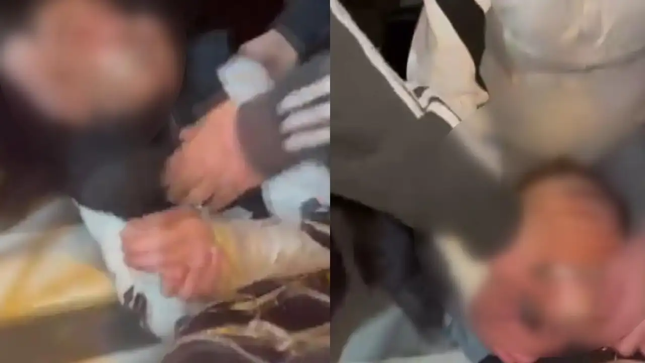 Fatih’te akıl almaz olay: Elleri ve ayakları bantlanan çocuğu darbettiler