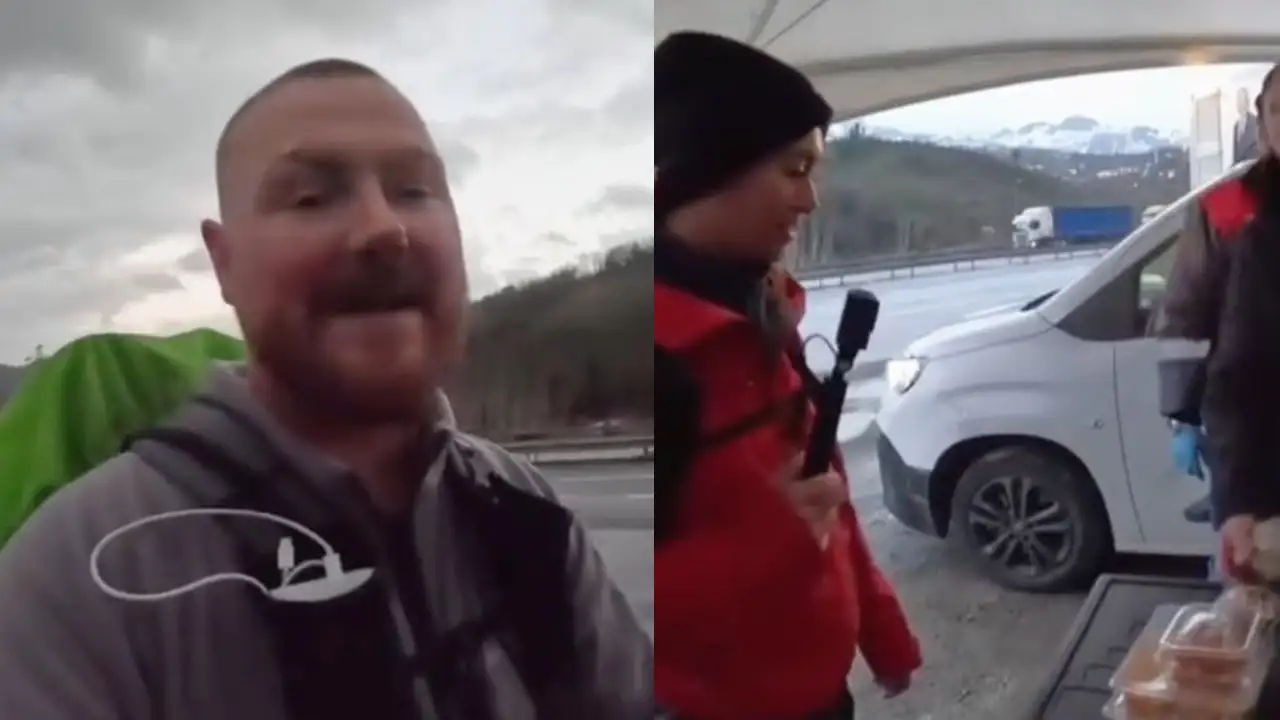 İngiltere’den Vietnam’a yürüyen gezginler Ordu’da iftara denk geldi