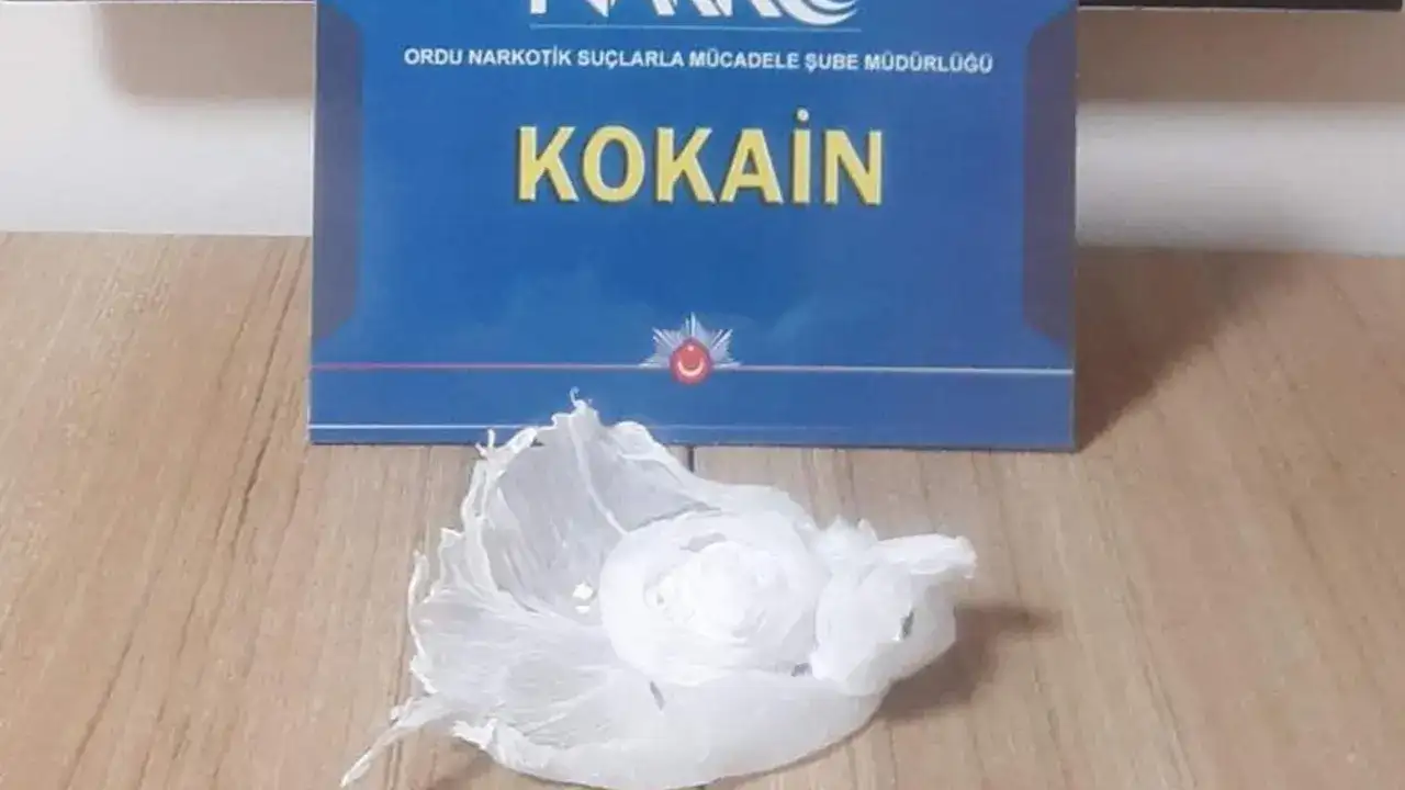 Ordu’da uyuşturucu operasyonu! 2 kişi tutuklandı