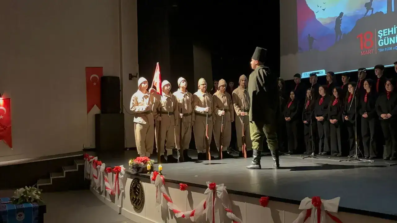 Trabzon’da Çanakkale Zaferi’nin 111. yılı törenlerle anıldı