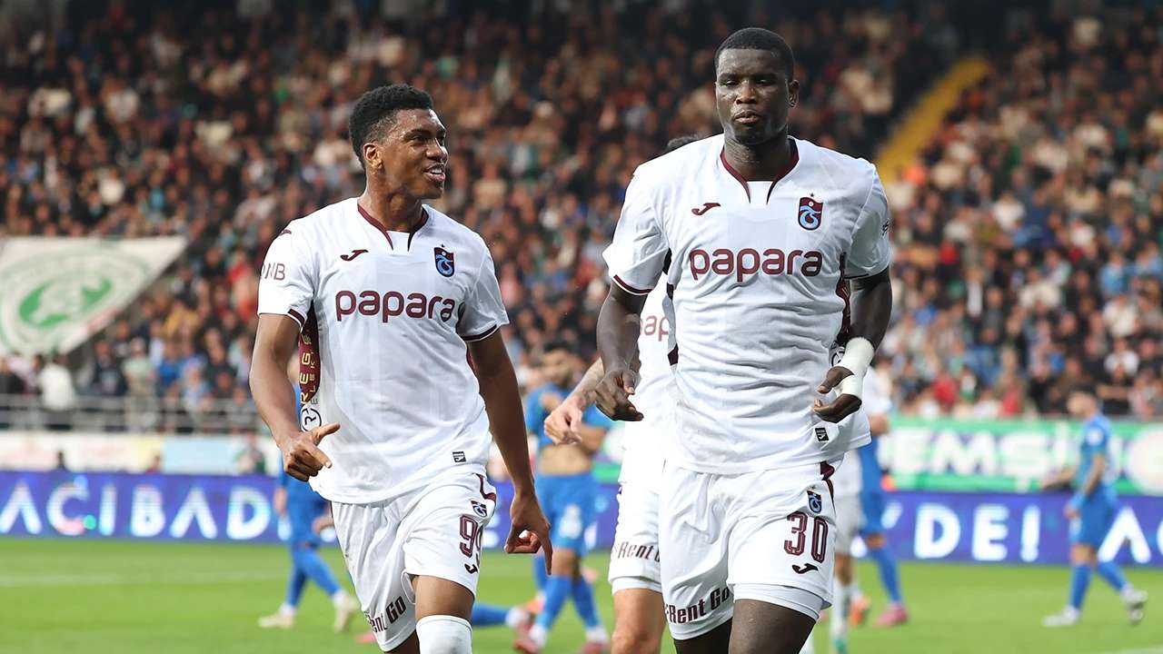 Trabzonspor’un bitirim ikilisinden görülmemiş istatistik!