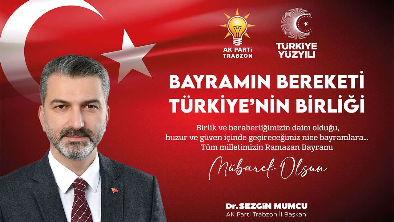 Ak Parti Bayram İlanı