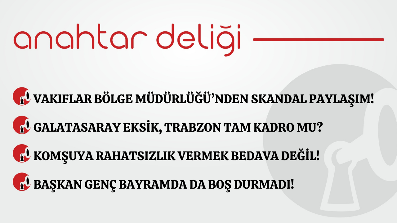Anahtar Deliği 21.03.2026 – Trabzon’da Yetim Çocuklara “Yardım Paylaşımı” Tartışma Yarattı!
