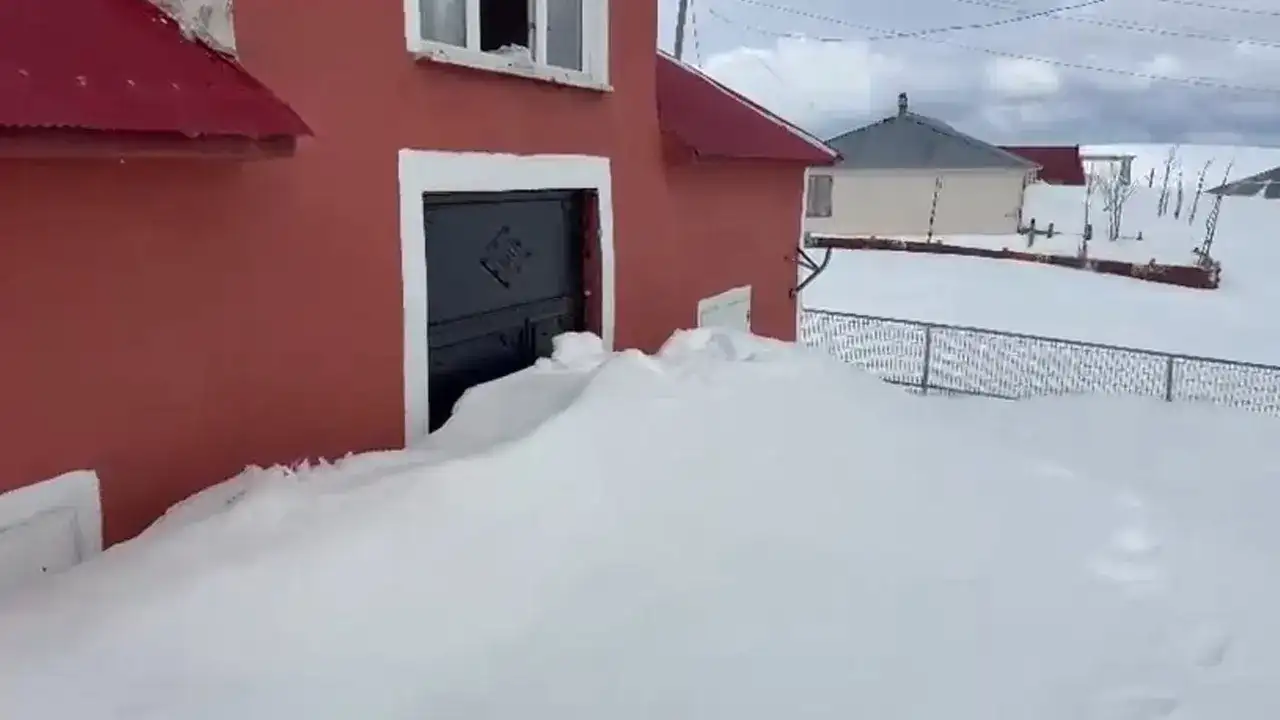 Gümüşhane’de şaşırtan olay! Ayılar ikinci kattan eve girdi