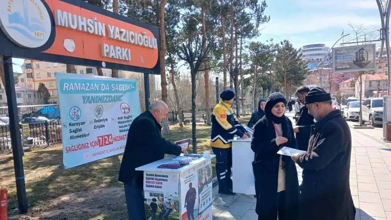 Bayburt’ta vatandaşlara sağlık okuryazarlığı ve ilk yardım eğitimi