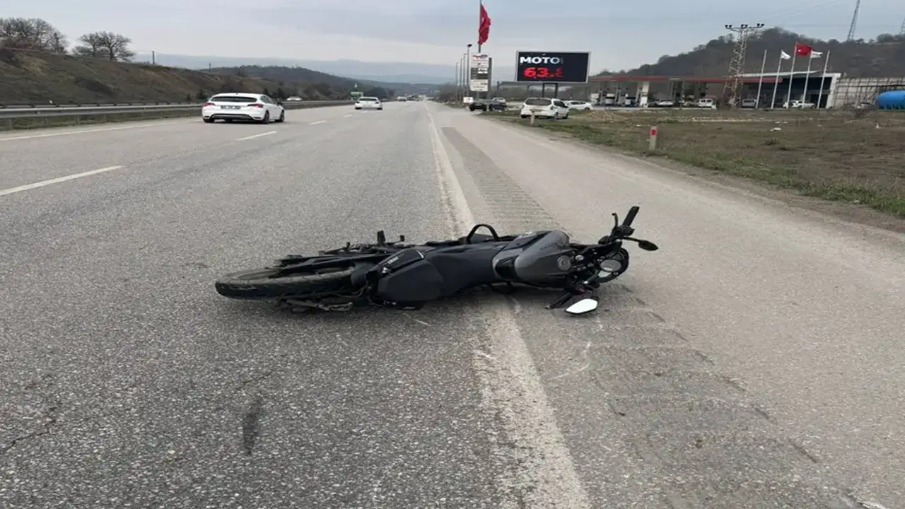 Samsun'da feci kaza: Motosiklet sürücüsü ağır yaralı
