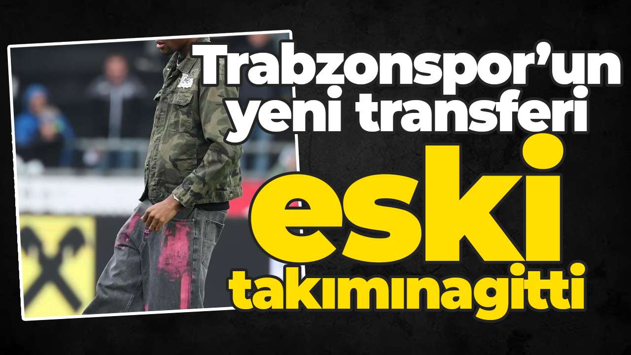 Trabzonspor’un yeni transferi Nwaiwu’dan eski takımına vefa ziyareti