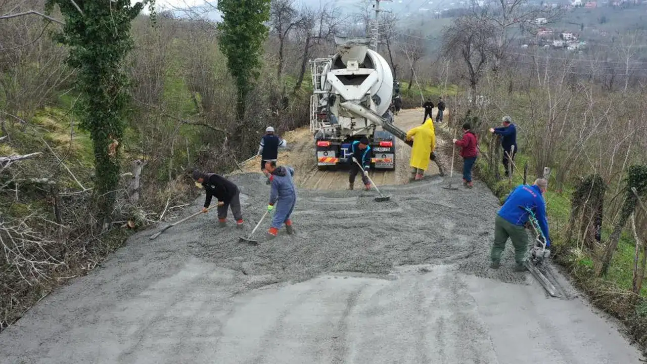 Ordu’da 7 yılda 2 bin 200 kilometre yol yenilendi