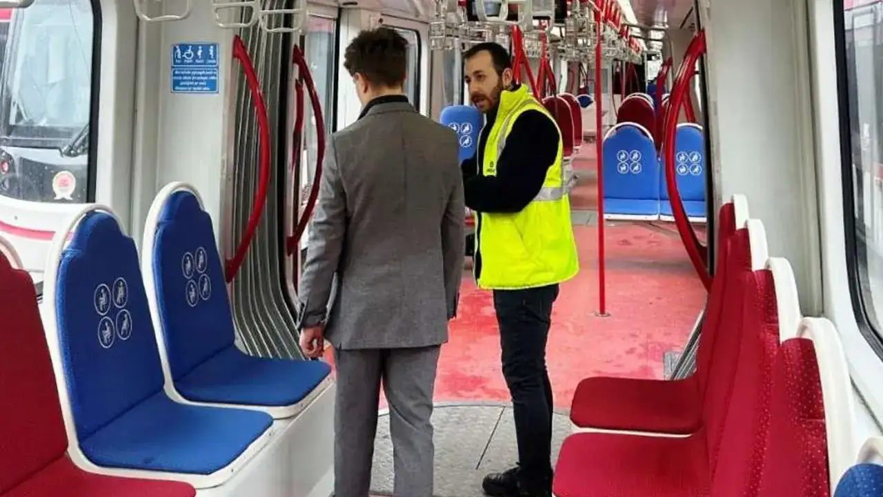 Samsun’da koruma altındaki çocuğun vatmanlık hayali gerçek oldu