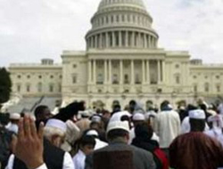 ABD'de Cuma namazlı eylem