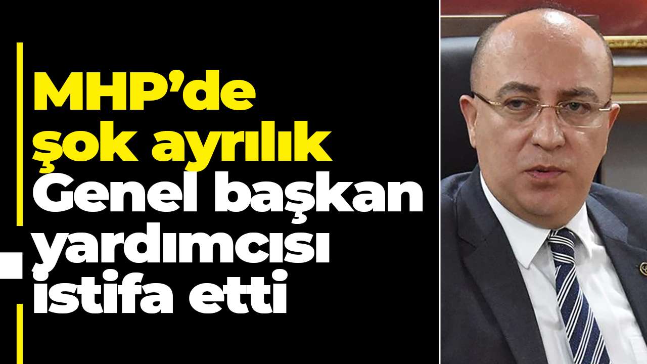 MHP’de şok ayrılık: Genel başkan yardımcısı istifa etti