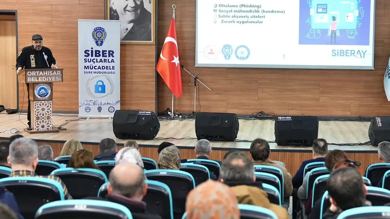 Ortahisar’da siber dolandırıcılığa karşı kritik seminer
