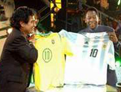 Pele-Maradona kapışması