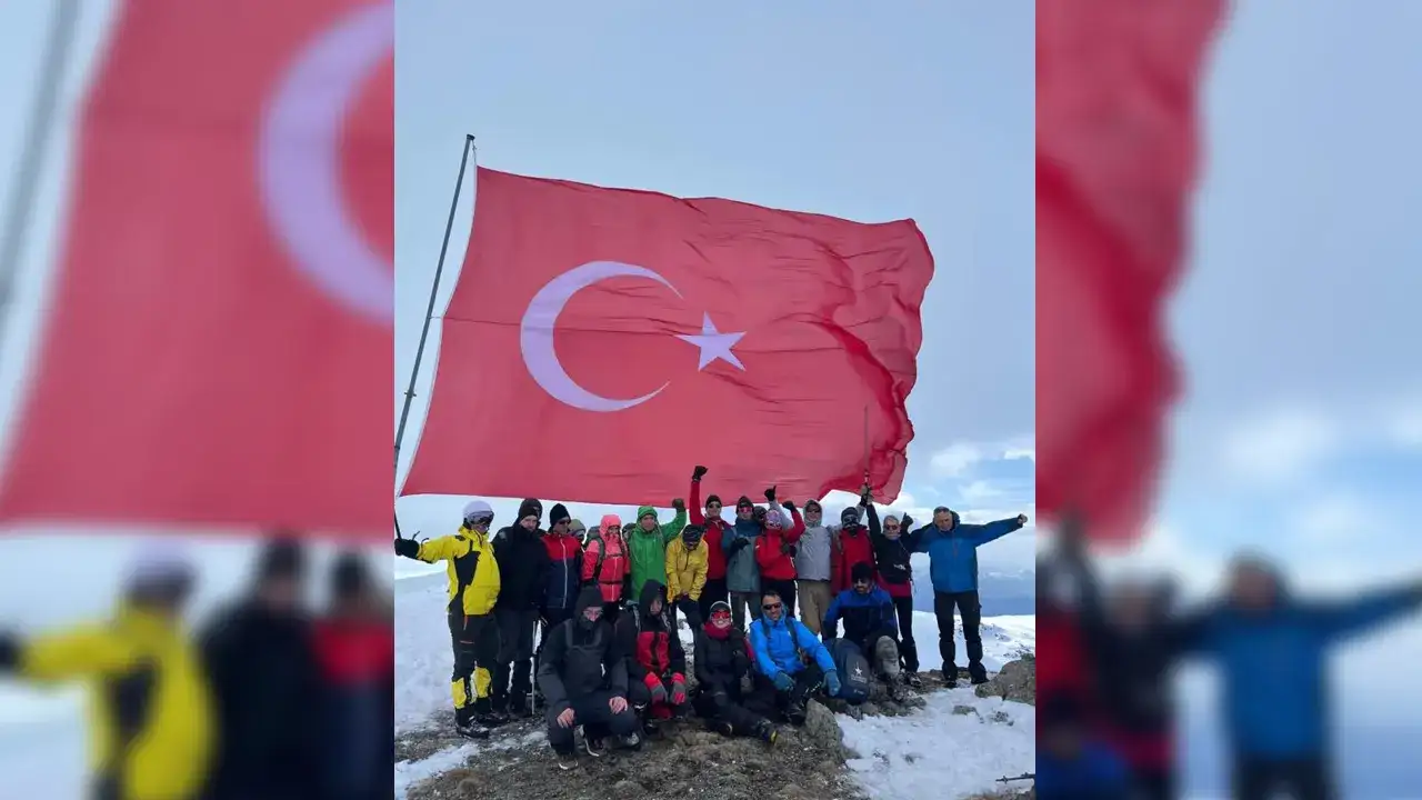 Trabzon ve Gümüşhane sınırında anlamlı zirve etkinliği
