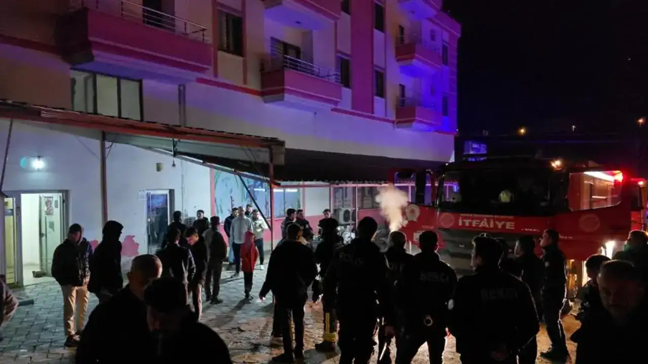 Samsun’da apart yangını: 25 öğrenci tahliye edildi
