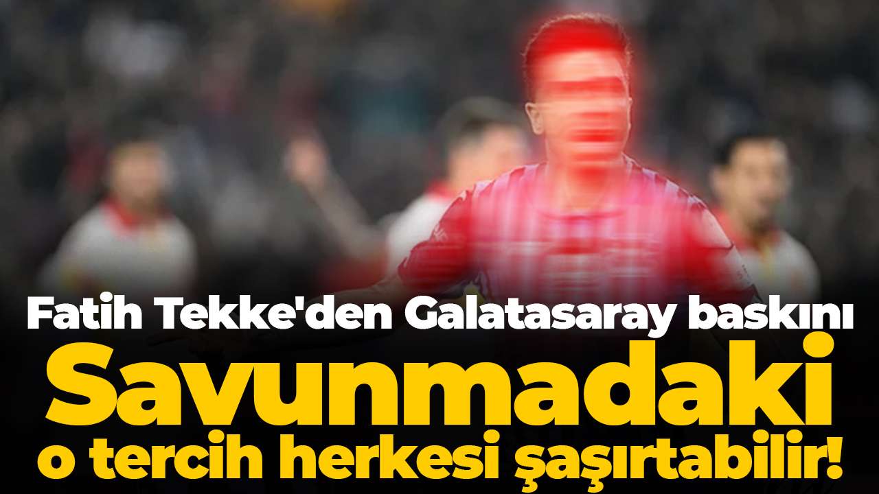 Trabzonspor'un Galatasaray derbisi öncesi orta saha kurgusunda 2 kritik değişiklik