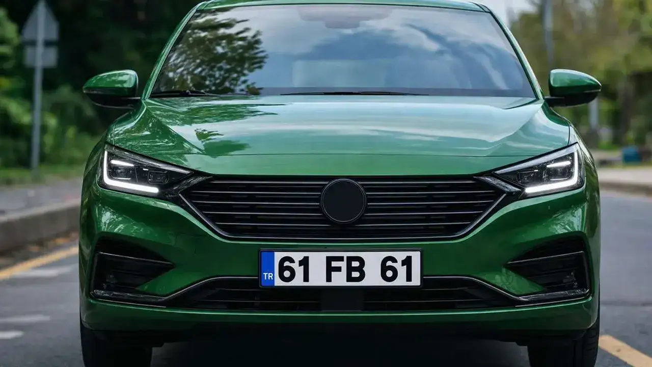 Trabzon Of’ta dikkat çeken plaka detayı ortaya çıktı