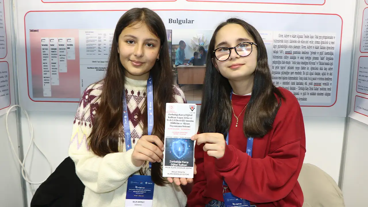 Giresunlu öğrencilerden zorbalığa karşı “dijital kalkan” projesi