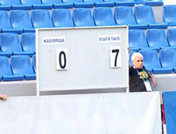 7-0 Tabelada değil bu kartonda!