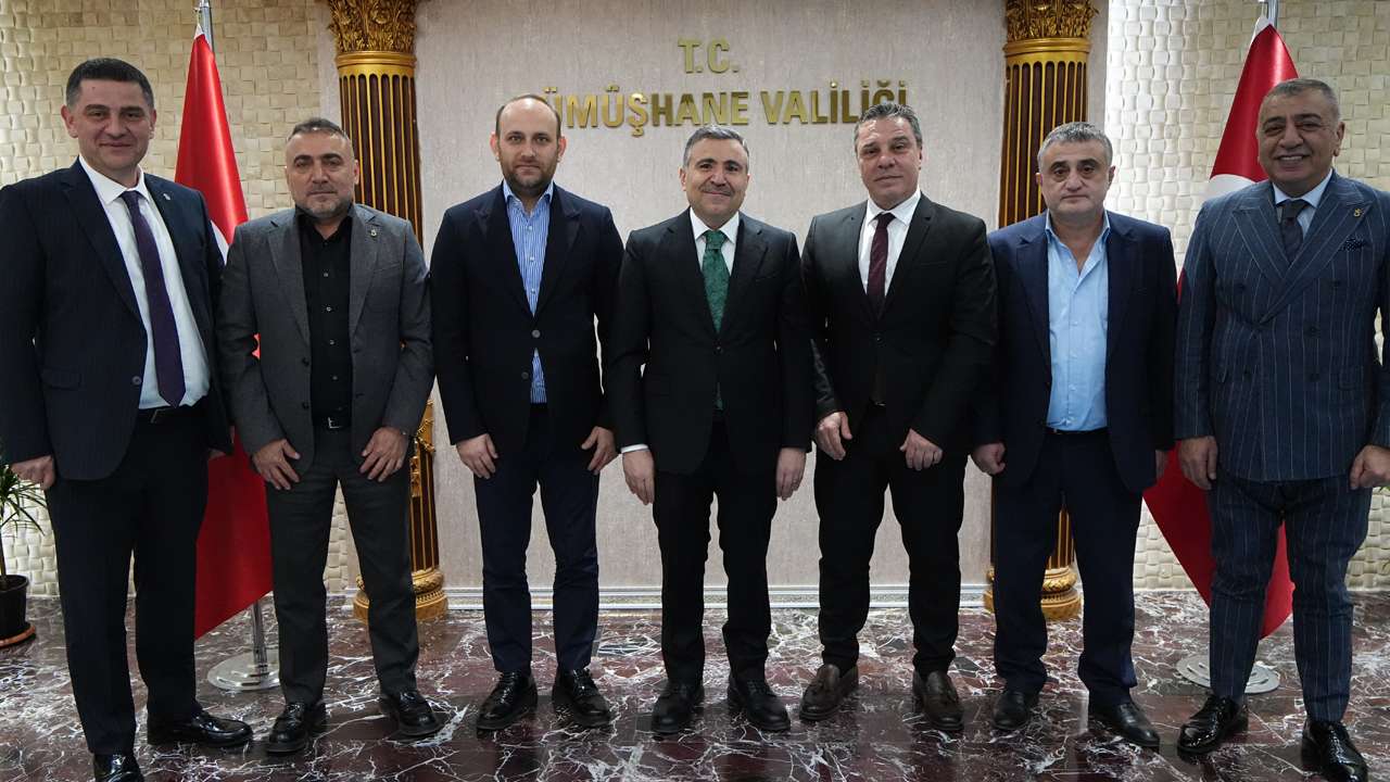 Trabzonspor’dan Gümüşhane Valiliği’ne ziyaret