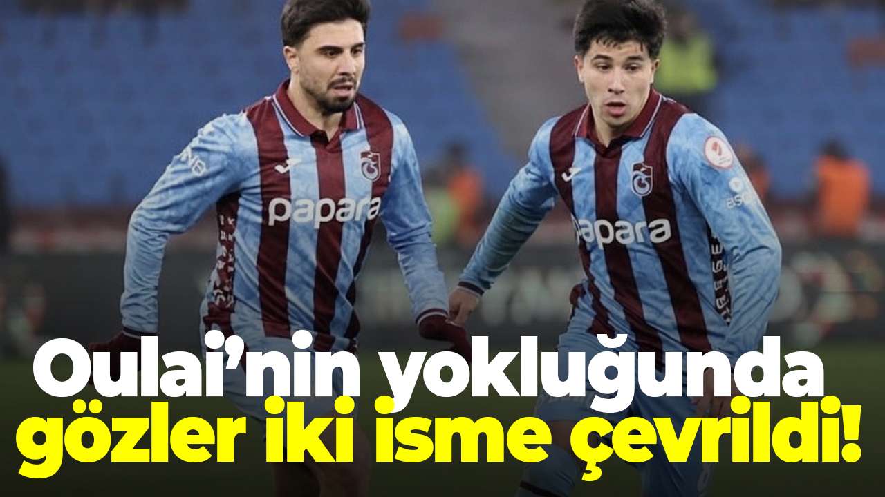 Trabzonspor’da Ozan mı Bouchouari mi? Derbide orta saha düğümü