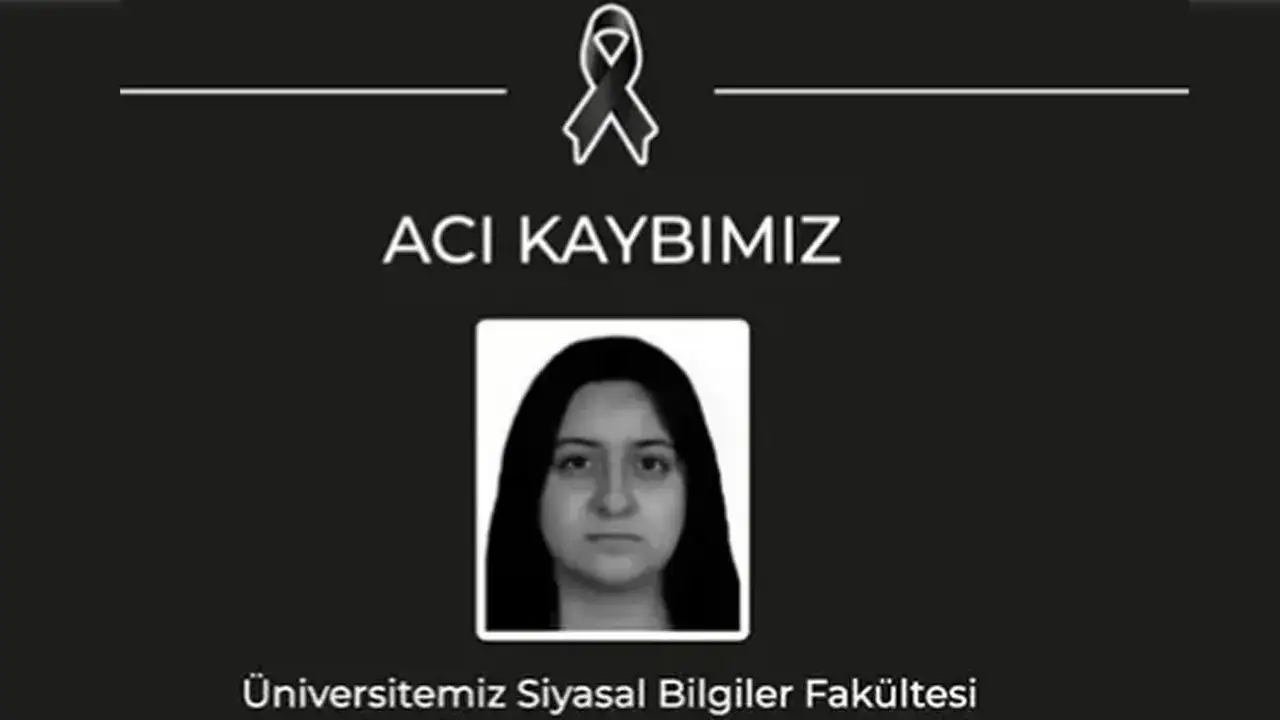 Sudenaz Ömür için Trabzon Üniversitesi’nden başsağlığı mesajı