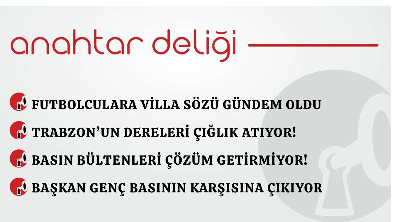 Anahtar Deliği 04.04.2026- Futbolculara villa sözü gündem oldu