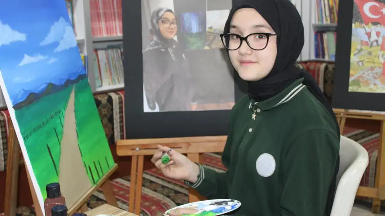 Ordu Kumru’da 11 yaşındaki Ebrar’dan 40 birincilik