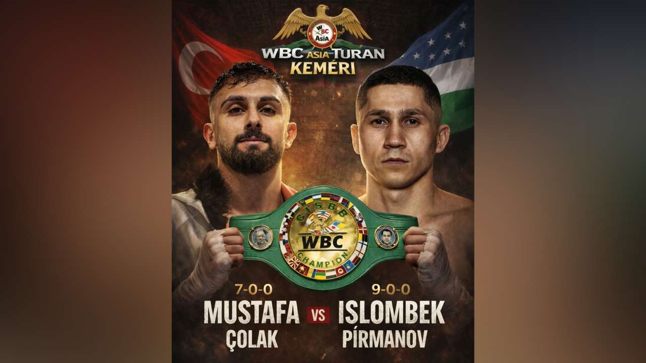 Trabzonlu Milli Boksör Rize’de WBC Turan Kemer maçına çıkıyor!