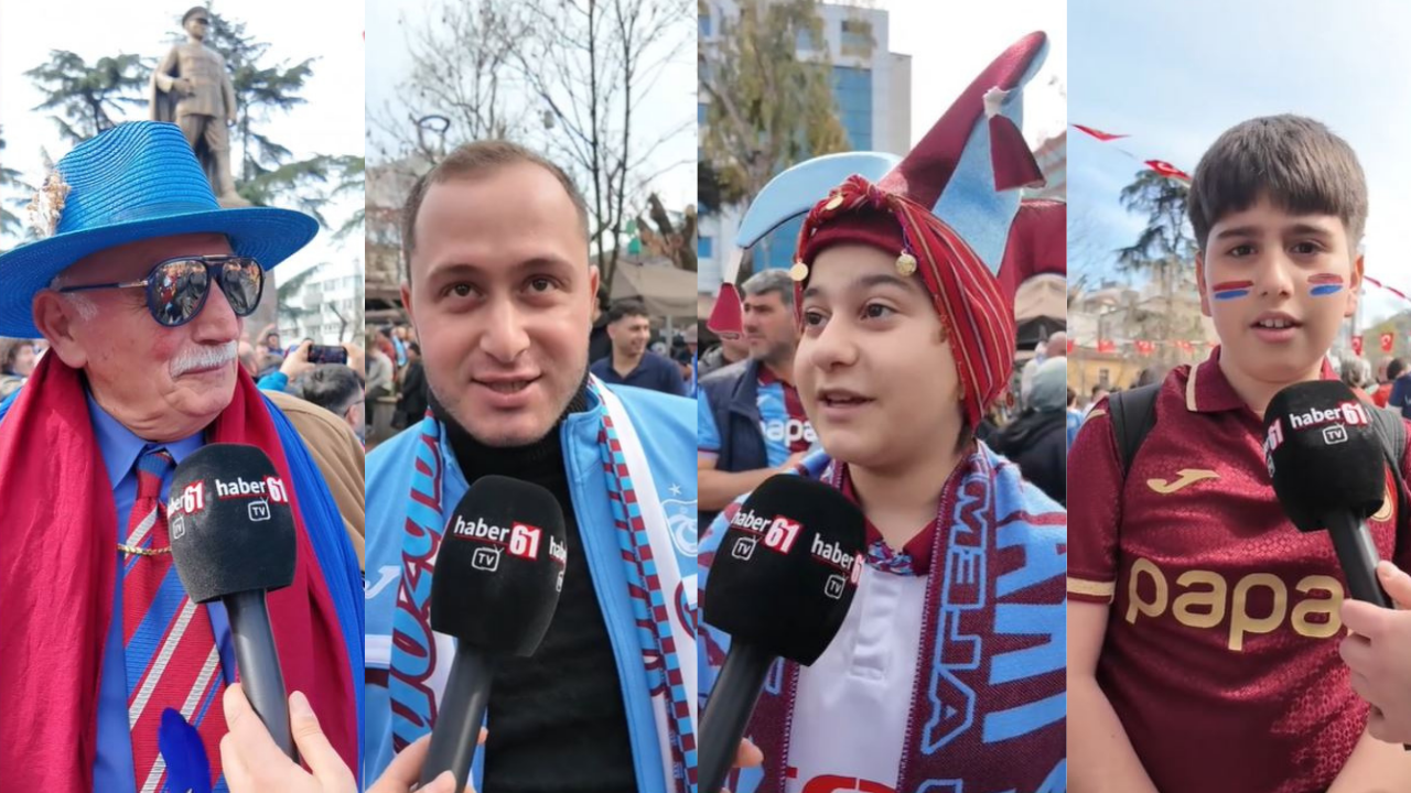 Trabzonspor – Galatasaray derbisi öncesi taraftar umutlu: “Bu maçı alacağız, çaresi yok”