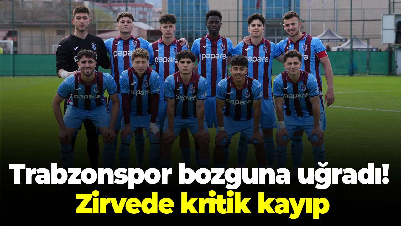 Trabzonspor bozguna uğradı! Zirvede kritik kayıp