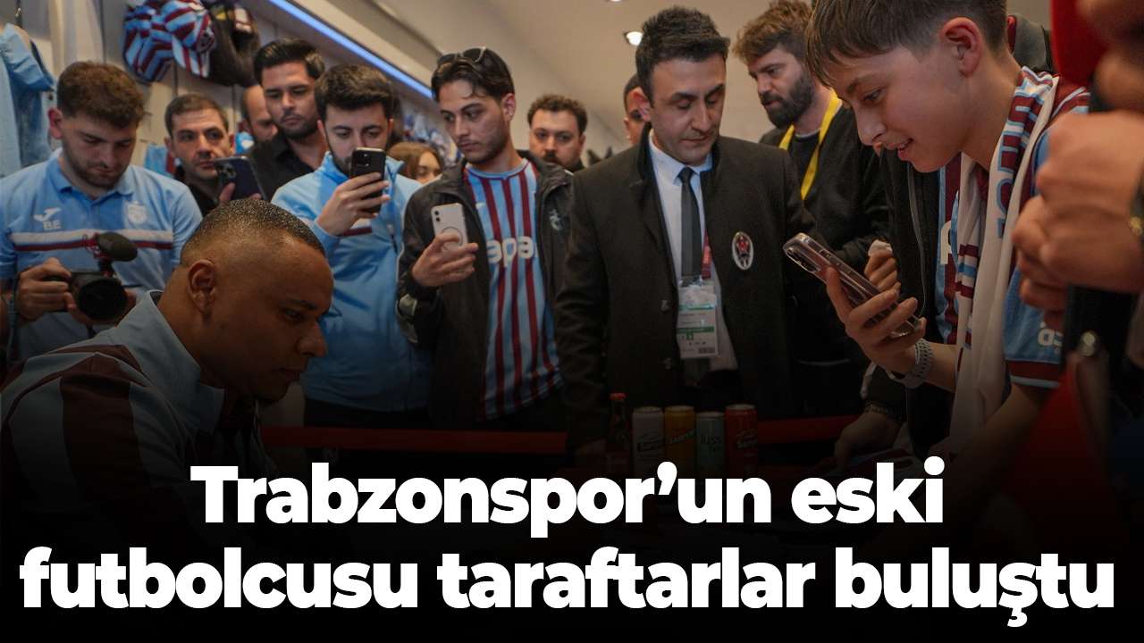 Jaja Coelho Trabzon’da taraftarlarla imza gününde buluştu