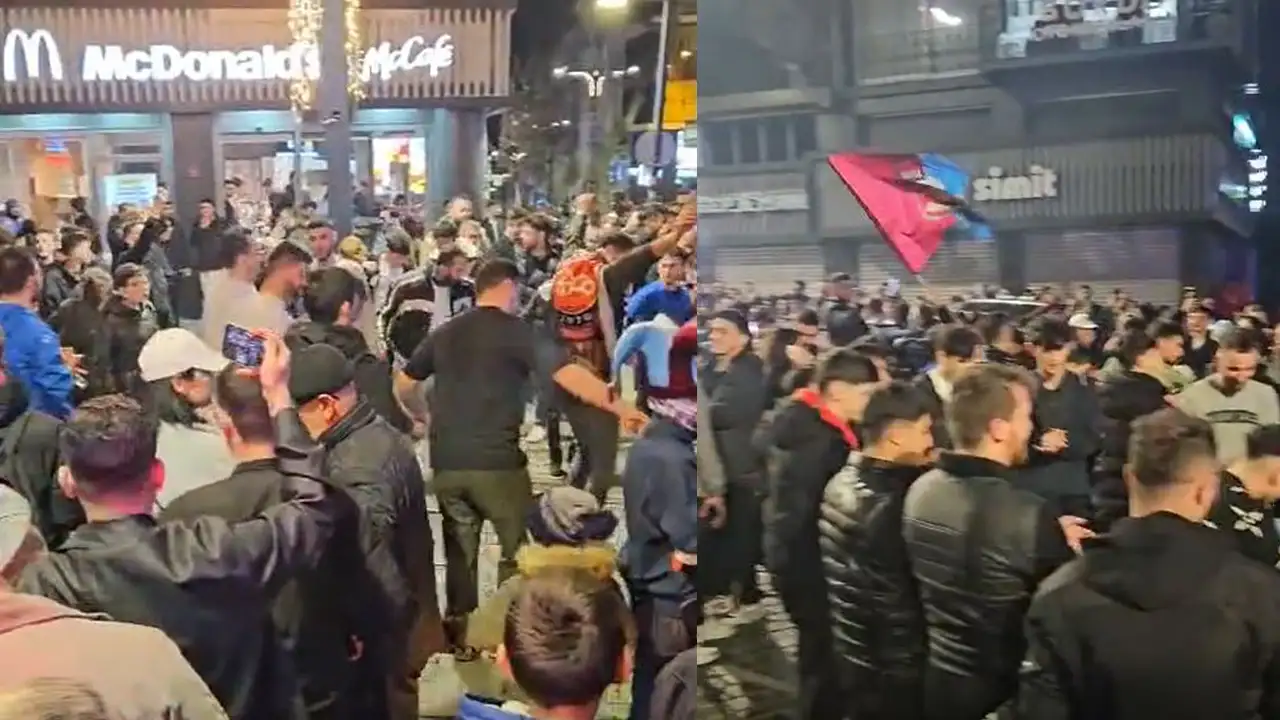 Derbi zaferi sonrası Trabzon ayakta: Meydan doldu taştı