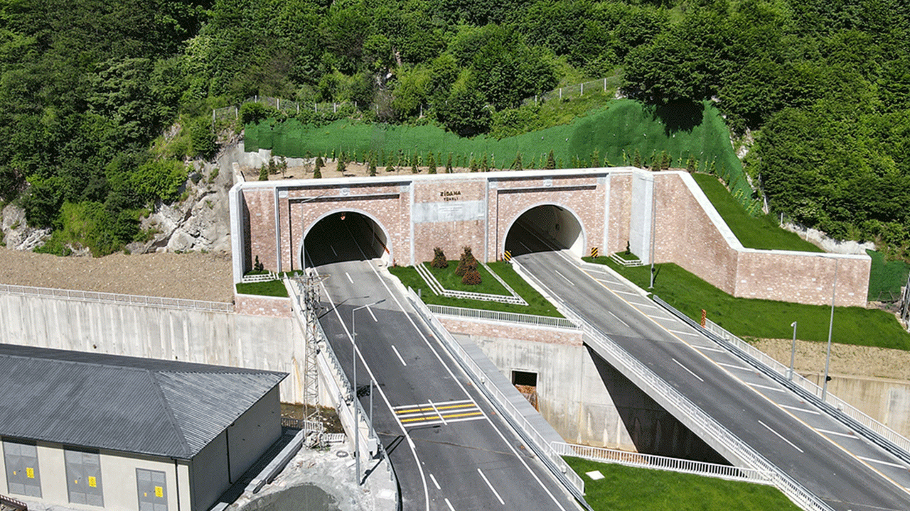 Trabzon'dan Gümüşhane'ye gidecekler için Zigana Tüneli uyarısı